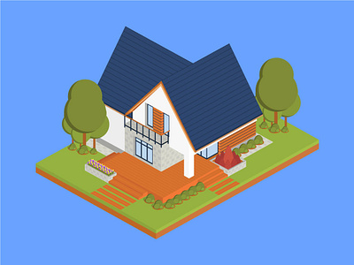 Isometric San Juan House