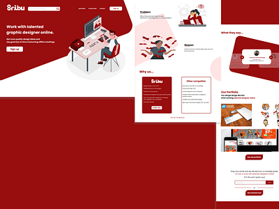 Redesign sribu website