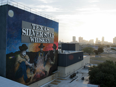 Trinity River Distillery Mural