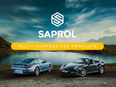 Saprol - Dealership PSD Template auto auto dealer bikes car ecommerce multipurpose psd template shop