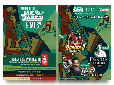Music Festival Poster groove illustration jazz music music festival musician poster