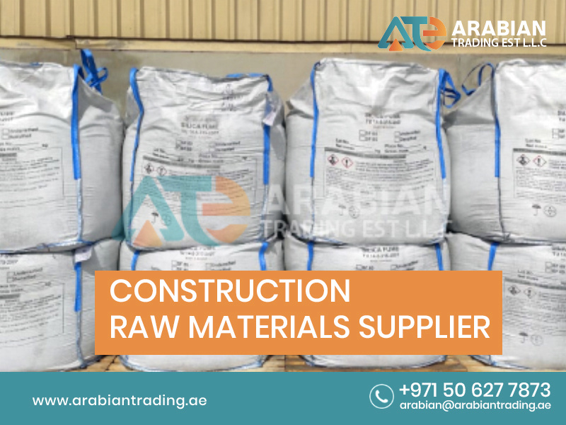 Construction Raw Materials Supplier by David Mark on Dribbble