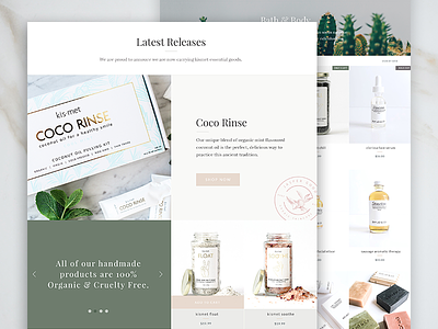 Jasper Shopify Theme WIP beauty clean e-commerce ecommerce light minimal shopify shopify theme theme web design webdesign website