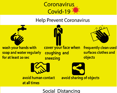 corona virus alert banner banner graphic design