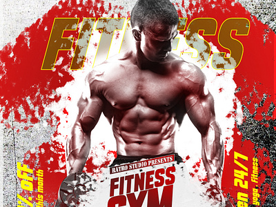 fittness social media banner