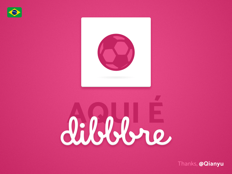Dibbbre animation brazil first shot firstshot hello dribble soccer