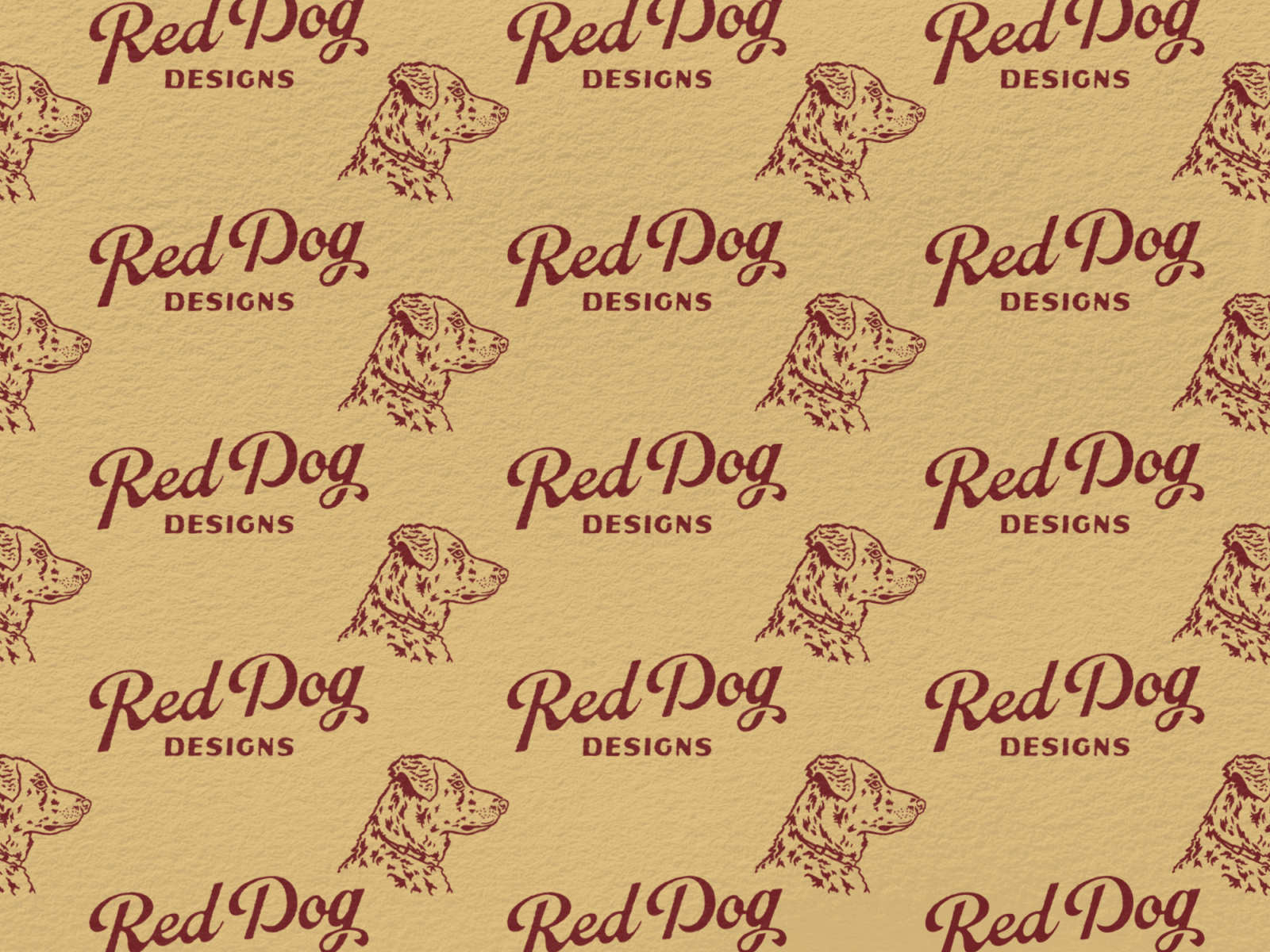 Red Dog Designs by Chad Woody on Dribbble