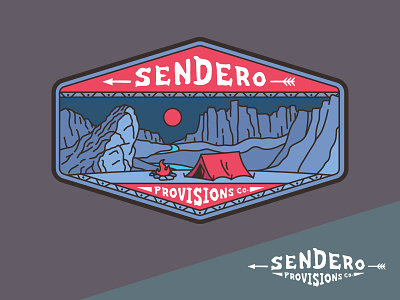Sendero Provisions Co. camping full moon outdoors provisions sendero tent west