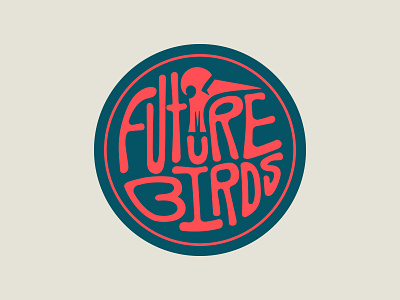 Futurebirds Tee americana athens band bird folk funk future birds ga good music illustration music