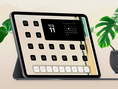 Minimal Monoweight IOS Icons black icons ios ipad minimal mono weight