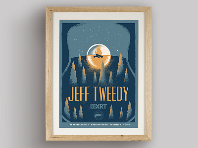 Jeff Tweedy design illustration poster screen print wacom wilco