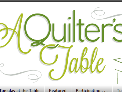 A Quilter's Table logo