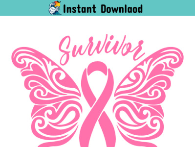 Cancer Survivor SVG, Breast Cancer Survivor SVG