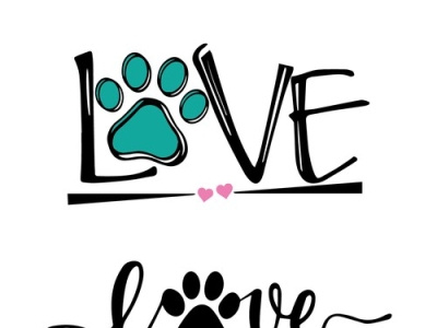 Dog Love SVG