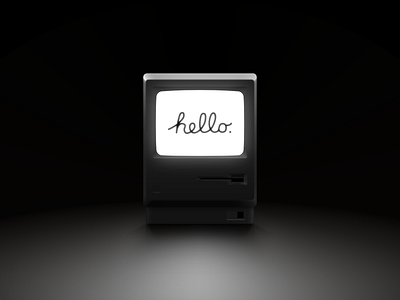 Macintosh 128k illustration