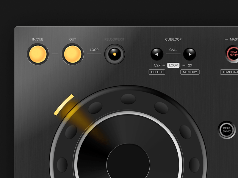 DJ App Interface 🎧