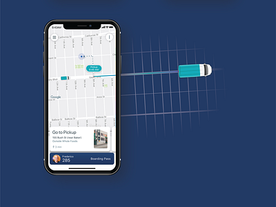 Chariot Rider App Visual Design driver driver app iconography illustration ios location map ui maps product design rider rider app ui van visual design