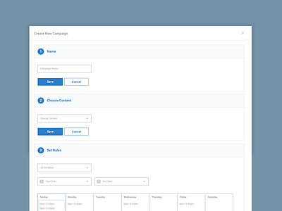 Campaign creation flow for Job Posting Automation Tool