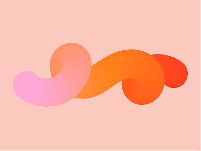 A little bloop! abstract color design gradient pink texture