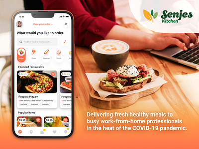 Senje's Kitchen Food Delivery App Case Study