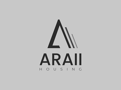 Araii Housing branding design graphic design illustration logo typography