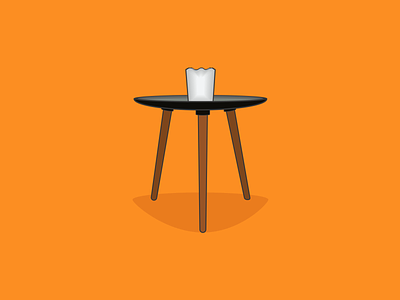 Table design graphic design illustration poster vector