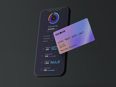 Payment App graphic design ui ux