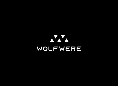 WolfWERE Logo design brand icon brand identity branding design graphic design icon illustration logo vector