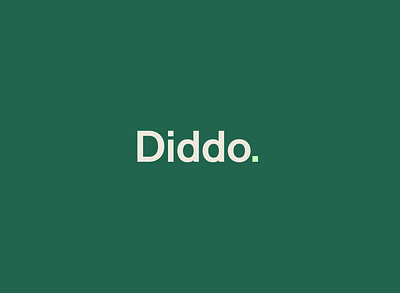 Diddo Brand Identity brand icon brand identity branding design graphic design logo