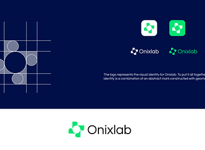 Onixlab Logo Design brand icon brand identity branding design graphic design icon logo