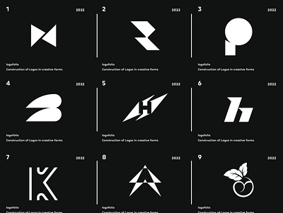 LOGOFOLIO 2022 brand icon brand identity branding design graphic design icon logo