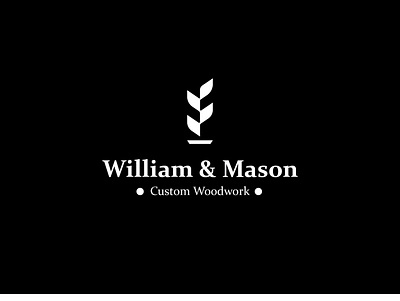 William & Mason Logo design brand icon brand identity branding design graphic design icon logo
