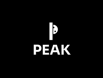 PEAK brand icon brand identity branding design graphic design icon logo