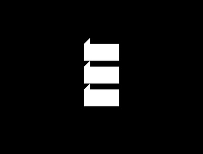 Letter E logo mark brand icon brand identity branding design graphic design icon logo