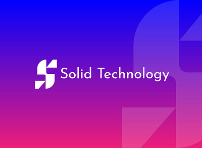 Solid Technology Logo design brand icon brand identity branding design graphic design l logo