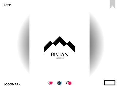 Rivian Hill Resort Logo Design brand identity brand identity design brand identity designer brand mark branding corporate identity graphic design graphic designer hotel identity system logo design logo designer logo maker logo mark modern logo resort visual identity visual identity design