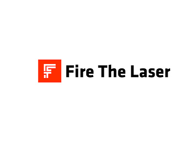 Fire The Laser Logo, Identity brand identity branding graphic design graphic designer logo logo designer logo folio logo type vector visual identity