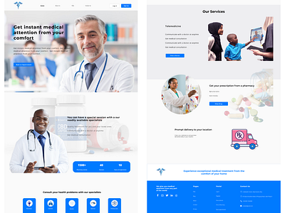 Telemedicine Landing Page