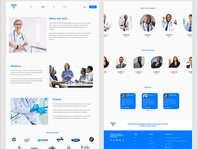 About Us Telemedicine Page about us app typography ui ux