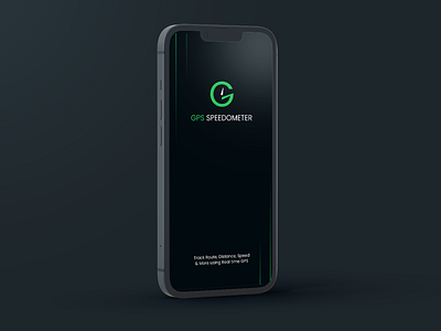 GPS SPEEDOMETER UI/UX