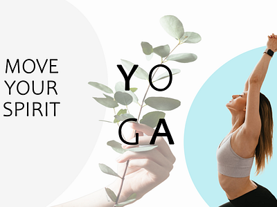 Yoga Banner bann banner branding business card design illustration logo ui ux vector