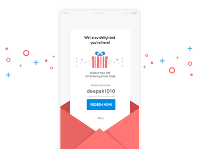 Snapdeal Referral Screen