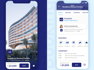 Booking Hotel Details Page