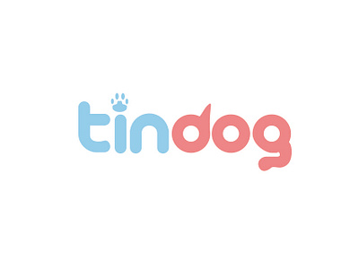 Tindog Logo Design brand identity brand identity design branding design dog free logo illustration illustrator logo vector art