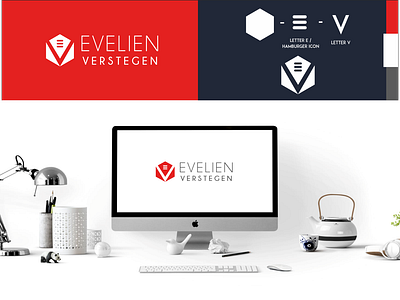 Evelien Verstegen Logo Design