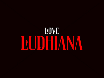 Ludhiana City behance city design dribbble graphics logo love ludhiana sticker