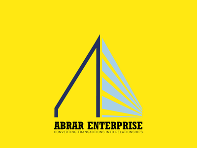 Abrar enterprise branding logo