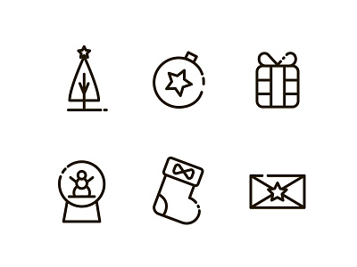 Christmas icons