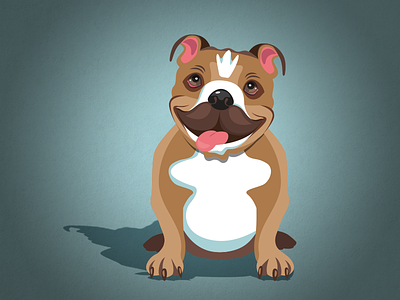 Bulldog Illustration