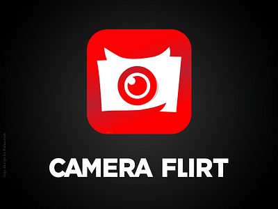 Camera Flirt App Logo Design